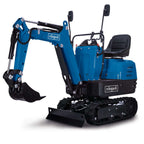 Benzin Mini Bagger EXC815 Scheppach + 2 Zubehörteile